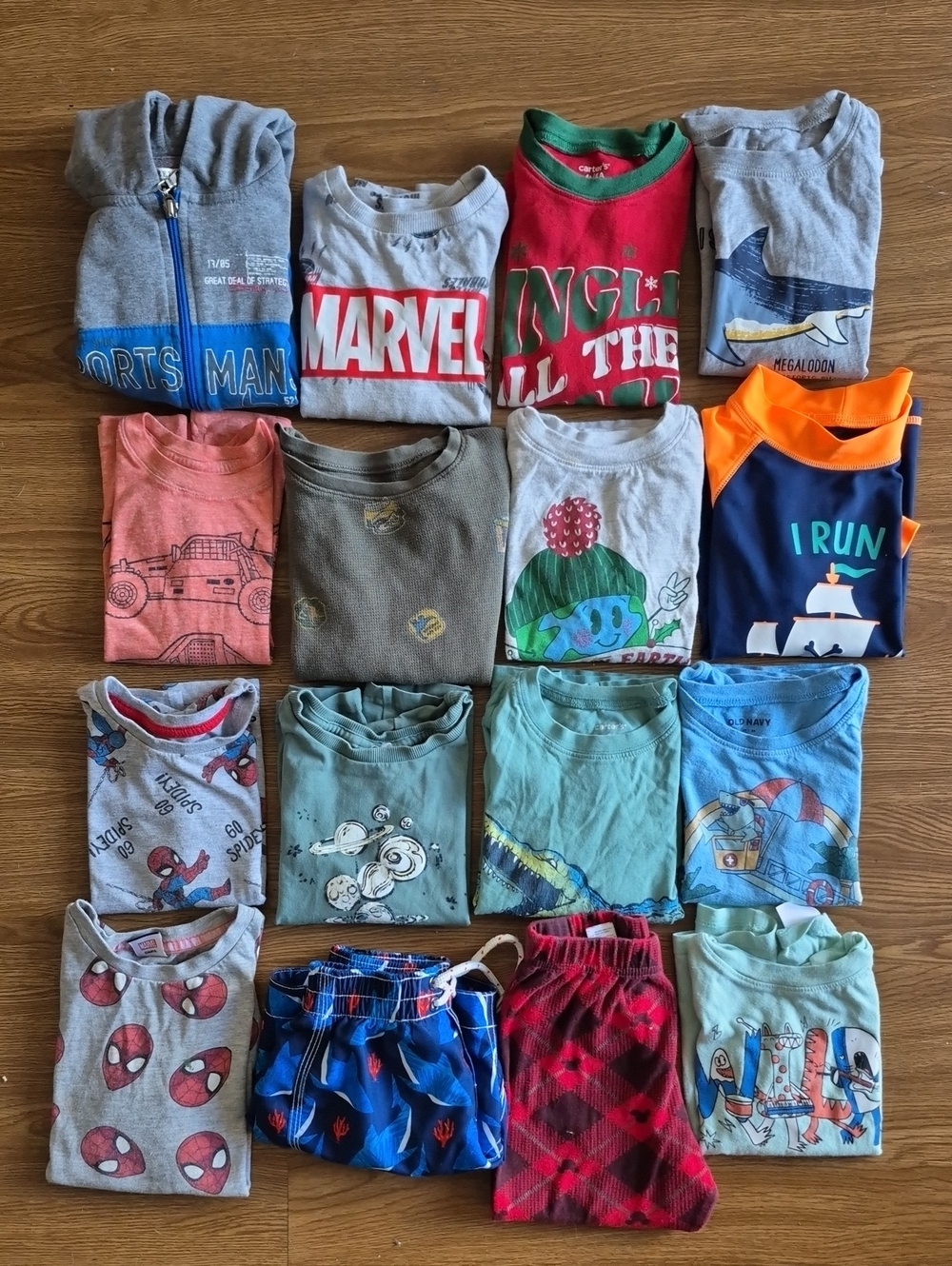 Boys Clothing Bundle – Size 3/4 | 16-Piece Lot